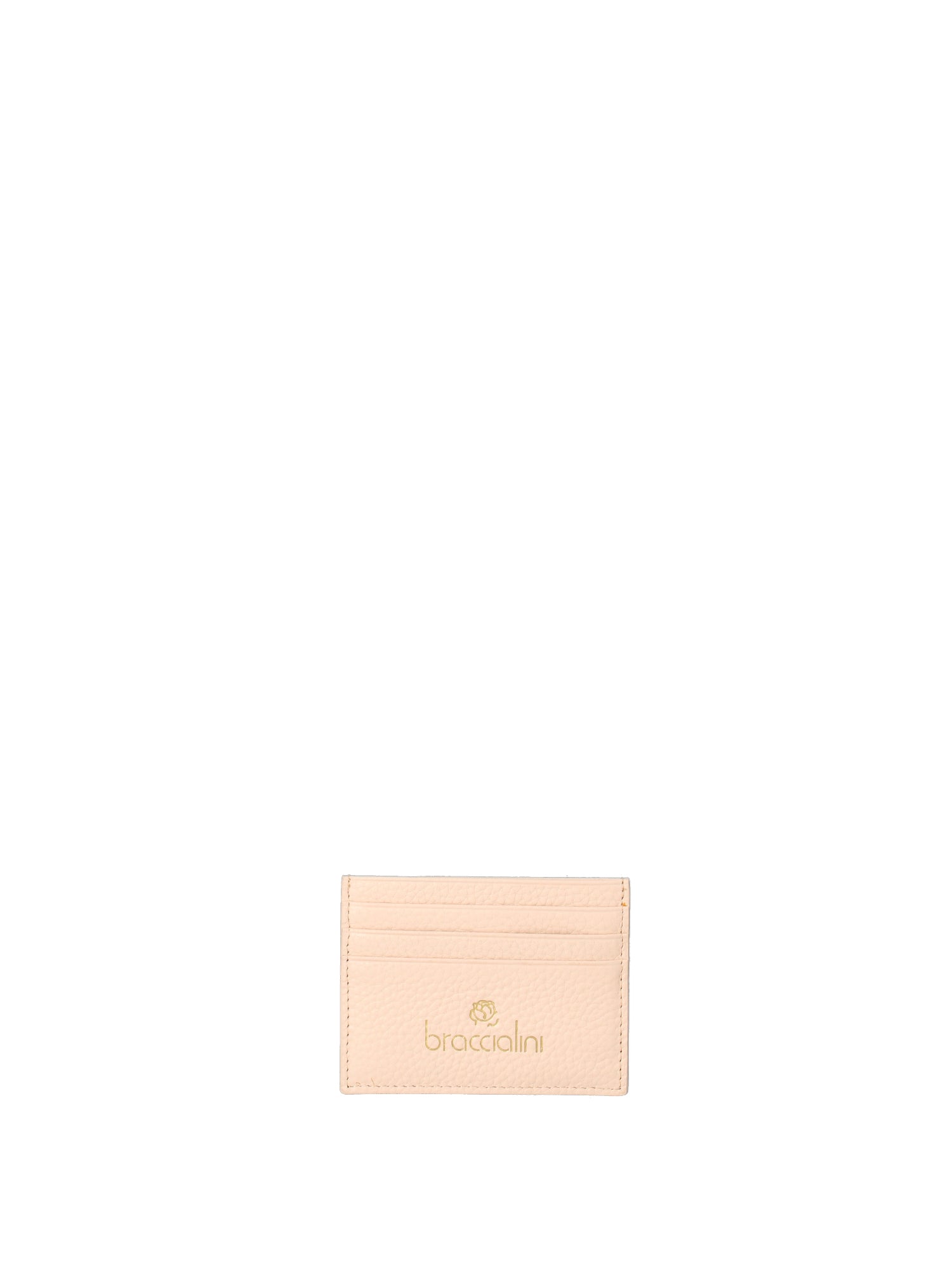 Lisabel B16704CO-BEIGE Porta Carte Donna Vera Pelle Braccialini