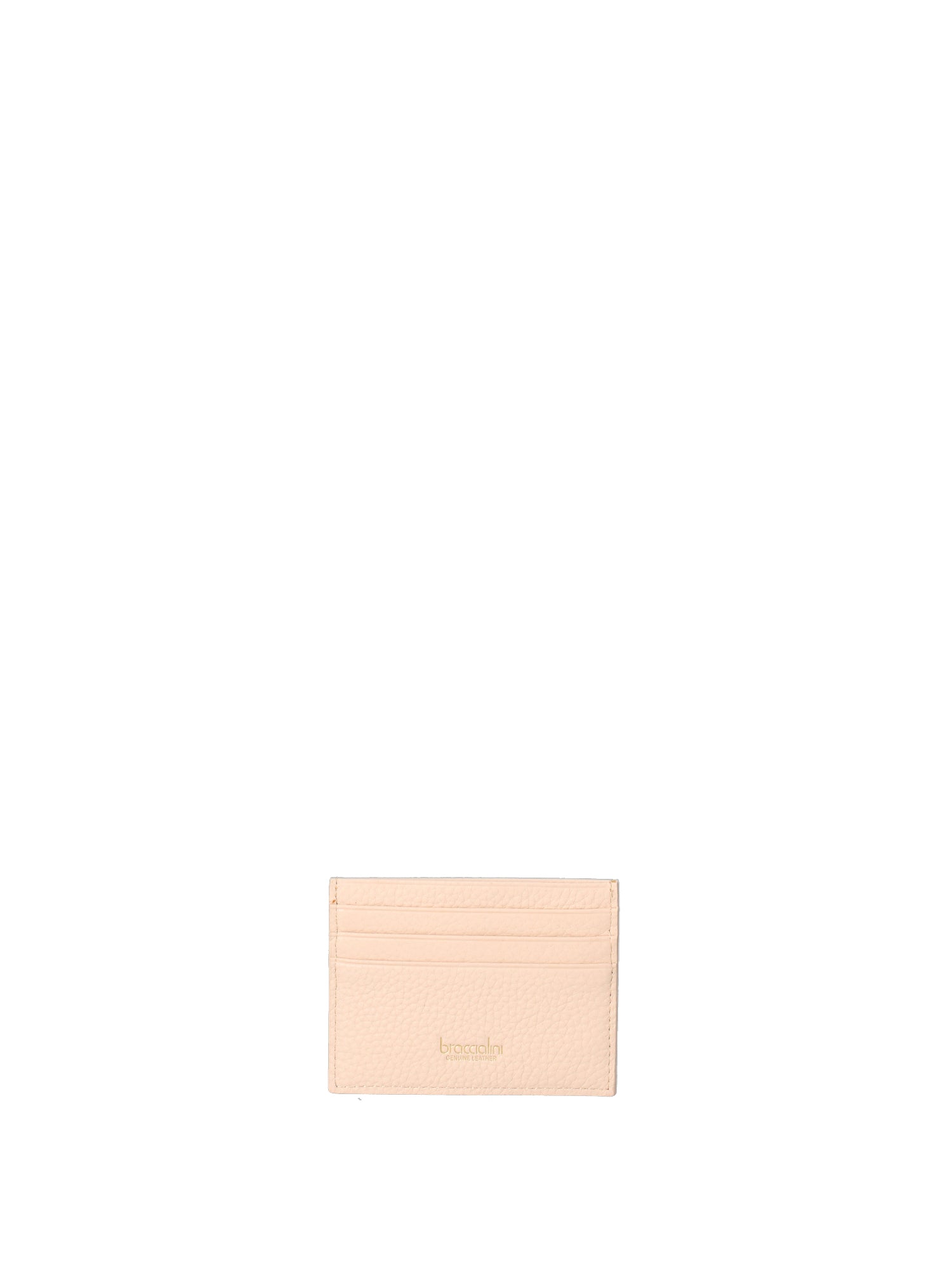 Lisabel B16704CO-BEIGE Porta Carte Donna Vera Pelle Braccialini