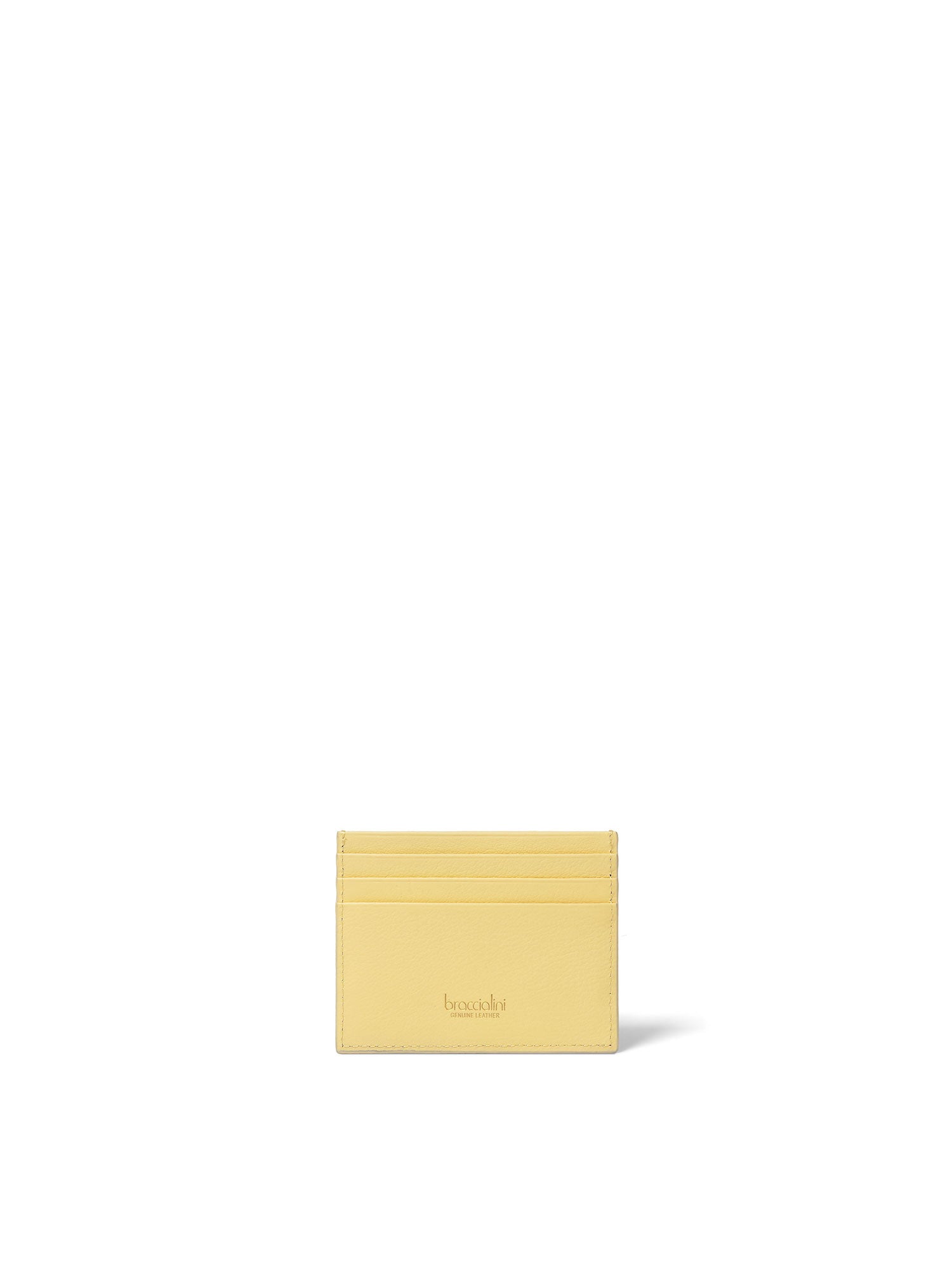 Lisabel B16704CO-GIALLO Porta Carte Donna Vera Pelle Braccialini