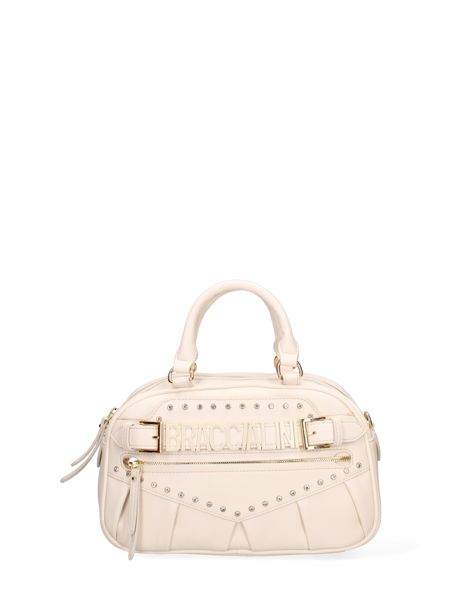 Arcana Borsa a mano da donna 100% poliuretano B17132-BEIGE Braccialini