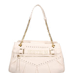 Lumena Lux Borsa a spalla da donna 100% poliuretano B17135-BEIGE Braccialini