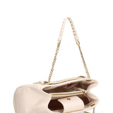 Lumena Lux Borsa a spalla da donna 100% poliuretano B17135-BEIGE Braccialini