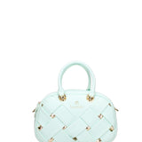 Edera Elite Borsa a mano da donna 100% poliuretano B17154-CELESTE Braccialini