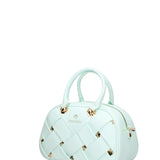 Edera Elite Borsa a mano da donna 100% poliuretano B17154-CELESTE Braccialini