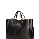 Valoria Lux Borsa a mano da donna Misto Poliestere + Poliuretano B17180GR-NERO Braccialini