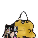 Valoria Lux Borsa a mano da donna Misto Poliestere + Poliuretano B17180GR-NERO Braccialini