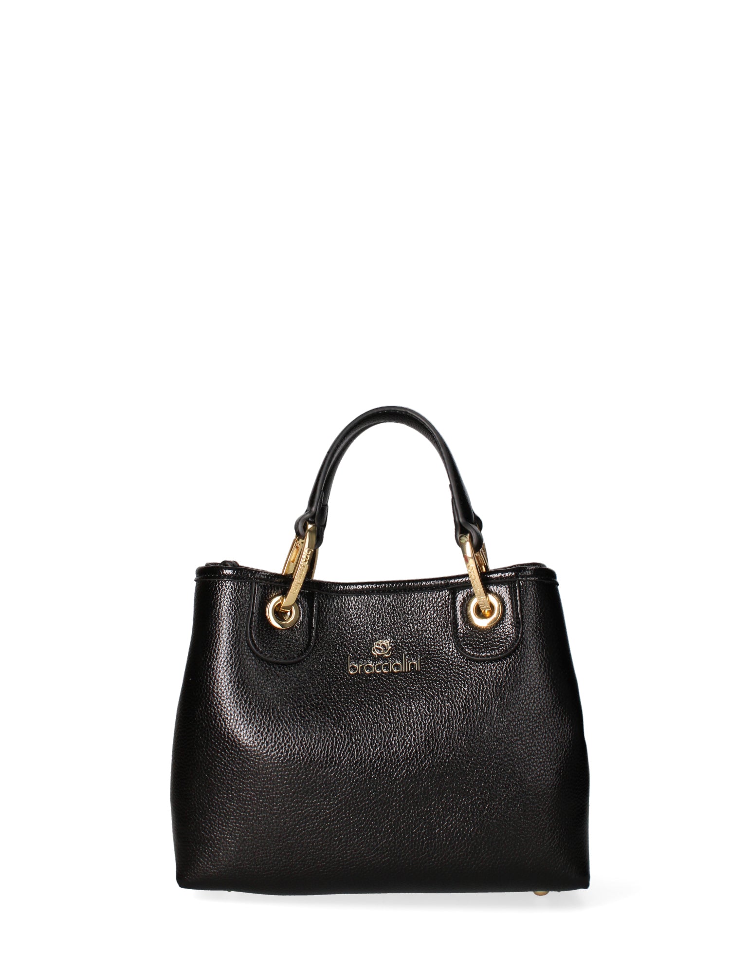 Erisia Ultra Borsa a mano da donna Misto Poliestere + Poliuretano B17181GR-NERO Braccialini