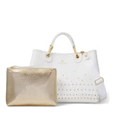 Avelia Elite Borsa a mano da donna Misto Poliestere + Poliuretano B17185-BIANCO Braccialini