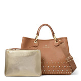 Avelia Elite Borsa a mano da donna Misto Poliestere + Poliuretano B17185-MARRONE Braccialini