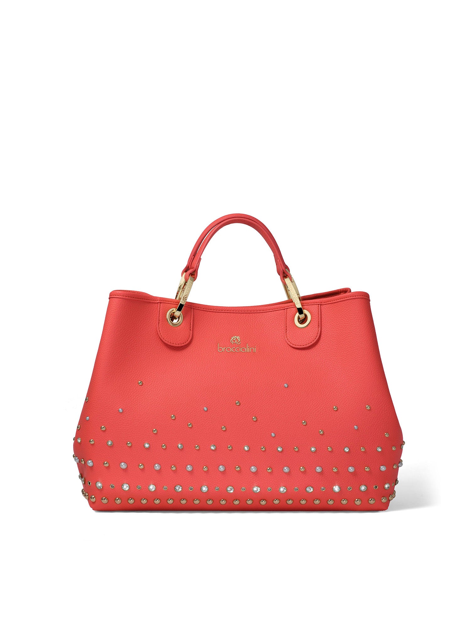Avelia Elite Borsa a mano da donna Misto Poliestere + Poliuretano B17185-ROSSO Braccialini