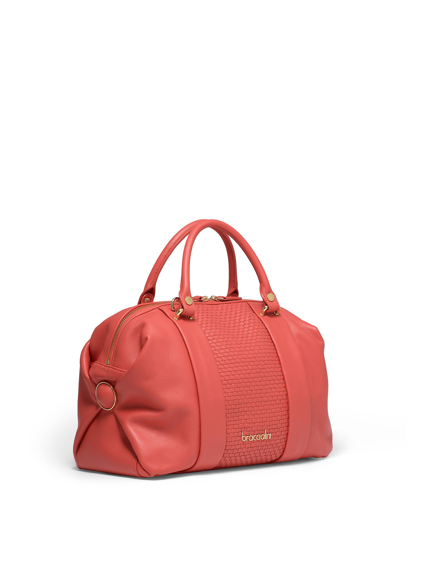 Erisma Nova Borsa a mano da donna 100% pelle B17201-ROSSO Braccialini