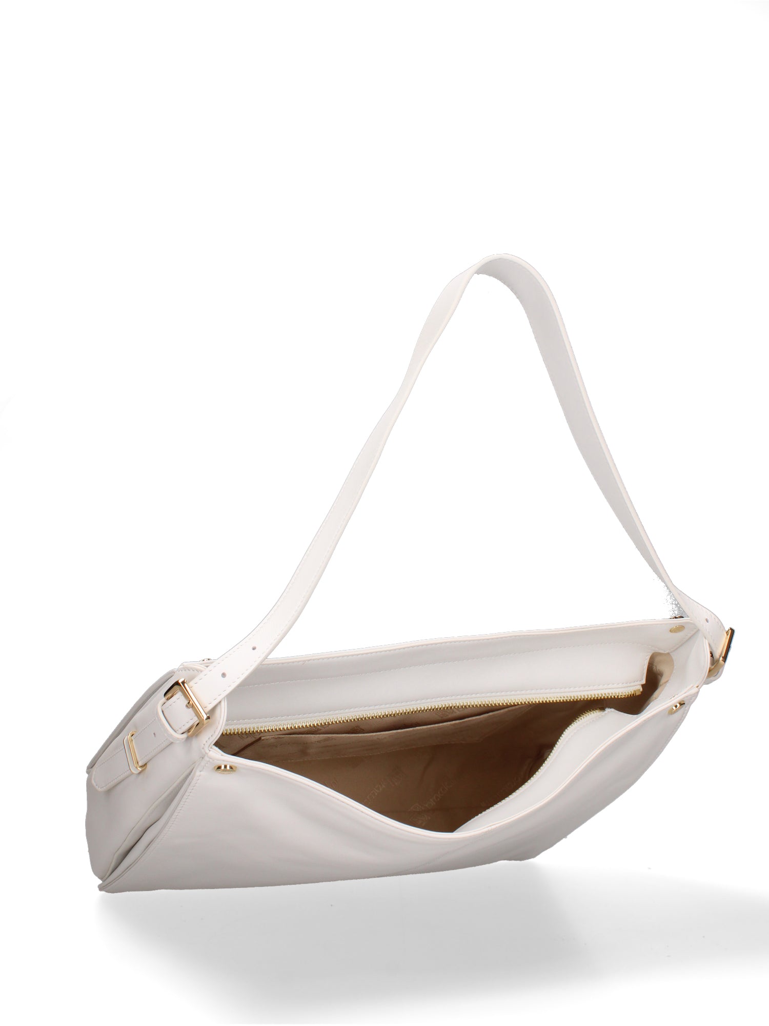 Edera Ultra Borsa a spalla da donna Vera pelle B17214-BIANCO Braccialini
