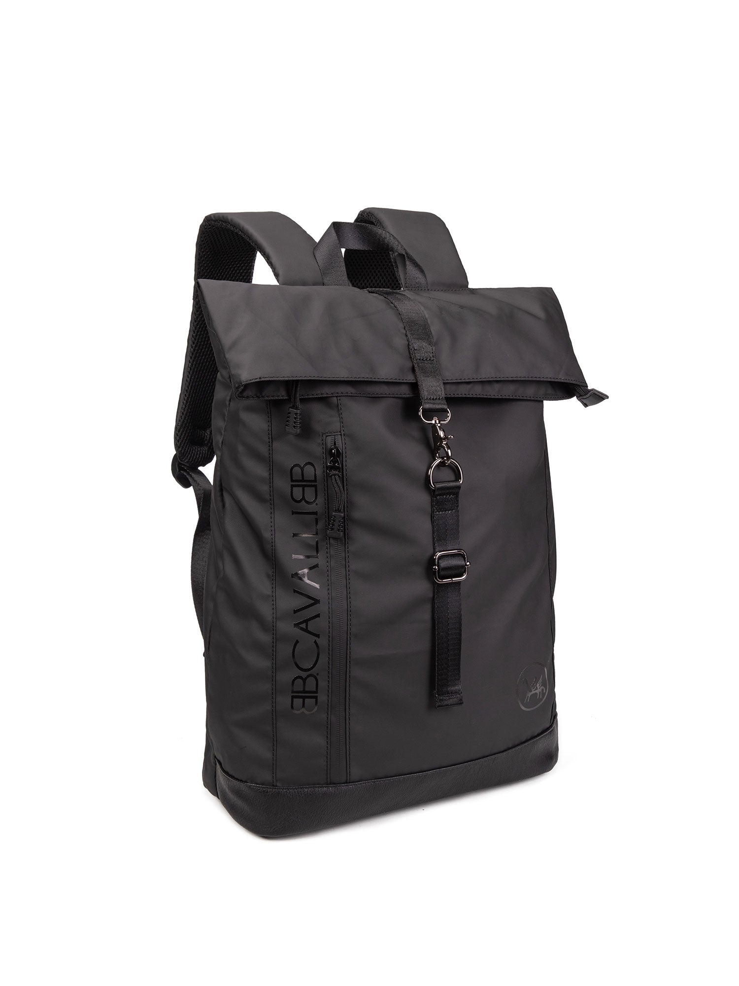 Zaino unisex in pelle vegana Casual BC1056-BLACK B Cavalli