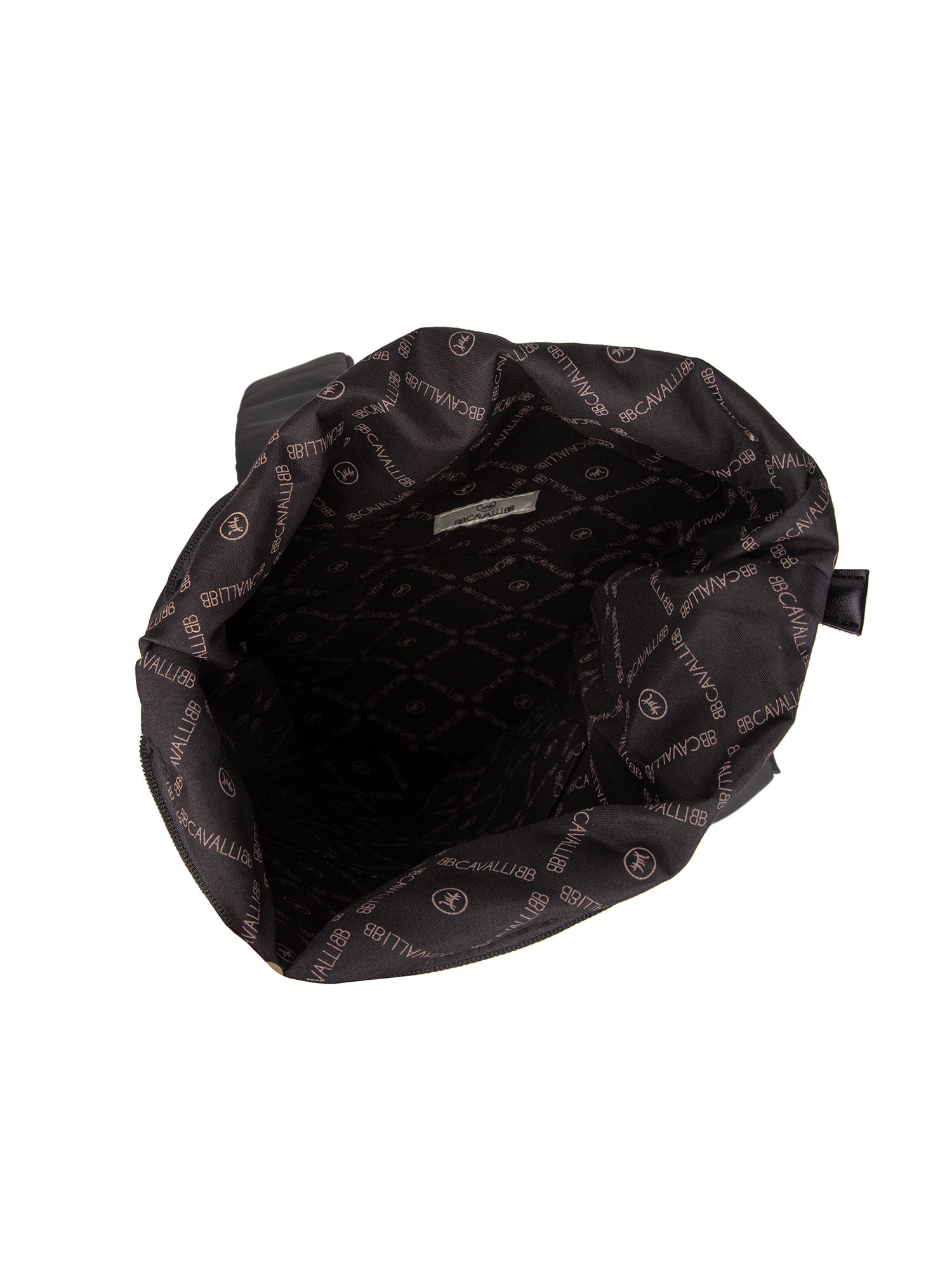 Zaino unisex in pelle vegana Casual BC1056-BLACK B Cavalli