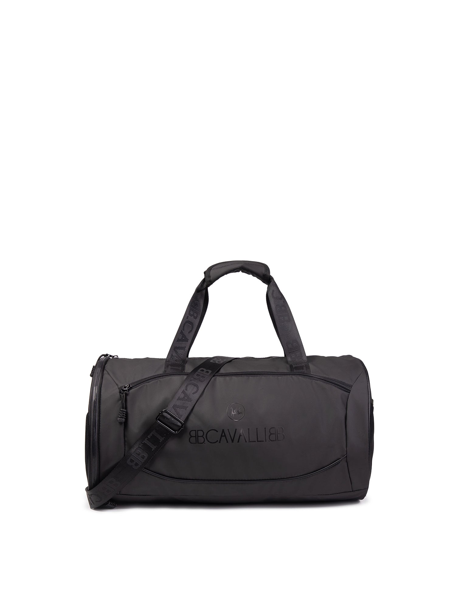 Borsone unisex in pelle vegana Casual BC1188-BLACK B Cavalli