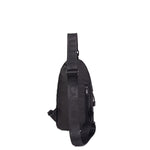 Marsupio da uomo in pelle vegana Casual BC1190-BLACK B Cavalli