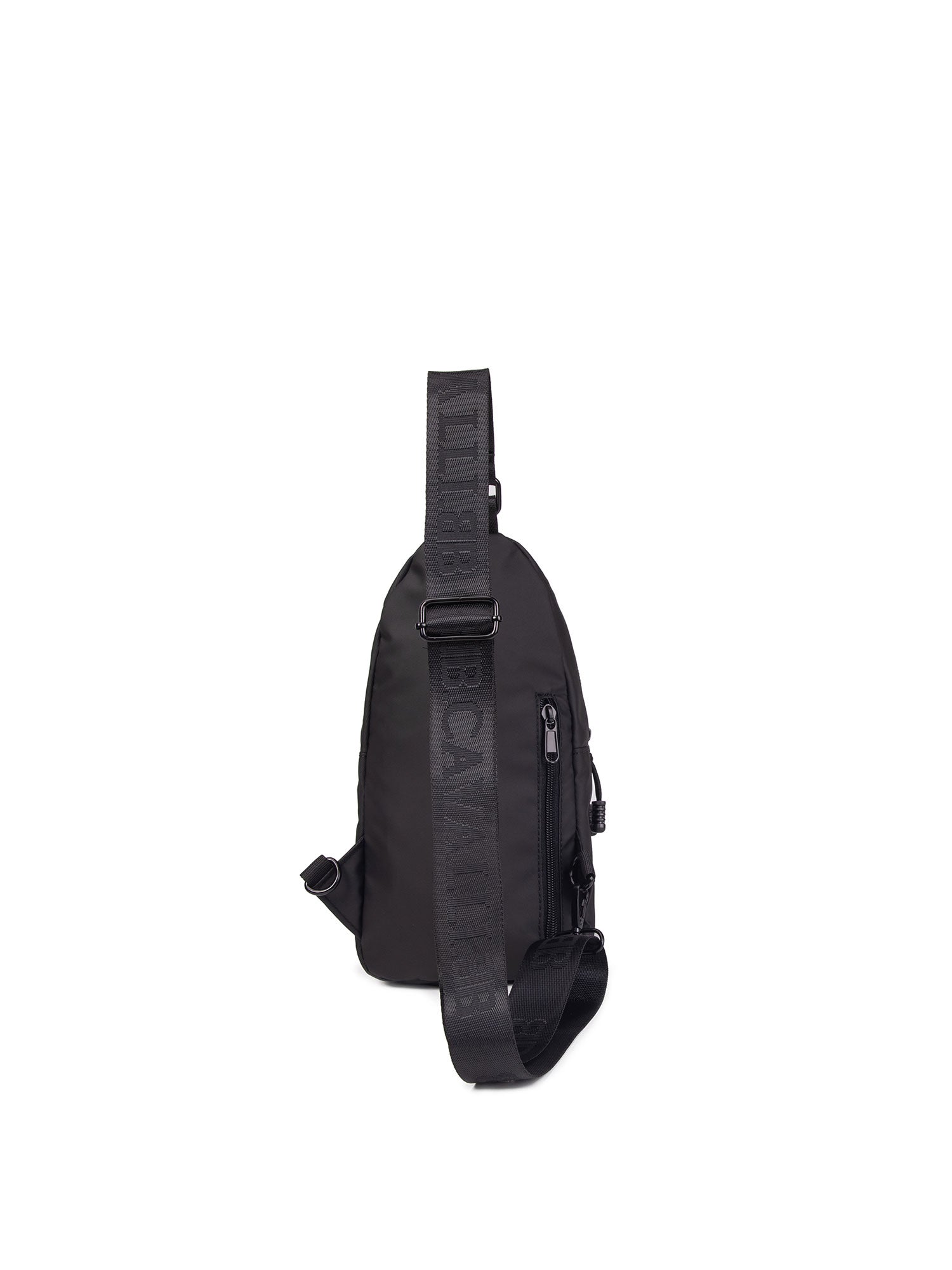 Marsupio da uomo in pelle vegana Casual BC1190-BLACK B Cavalli