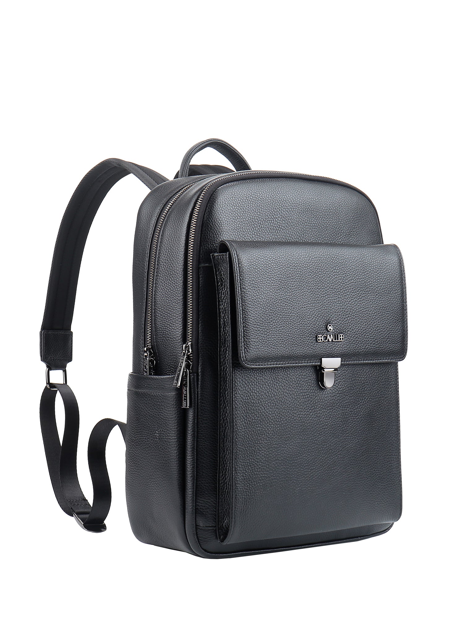 Zaino in vera pelle unisex Casual BC1321-NERO B Cavalli