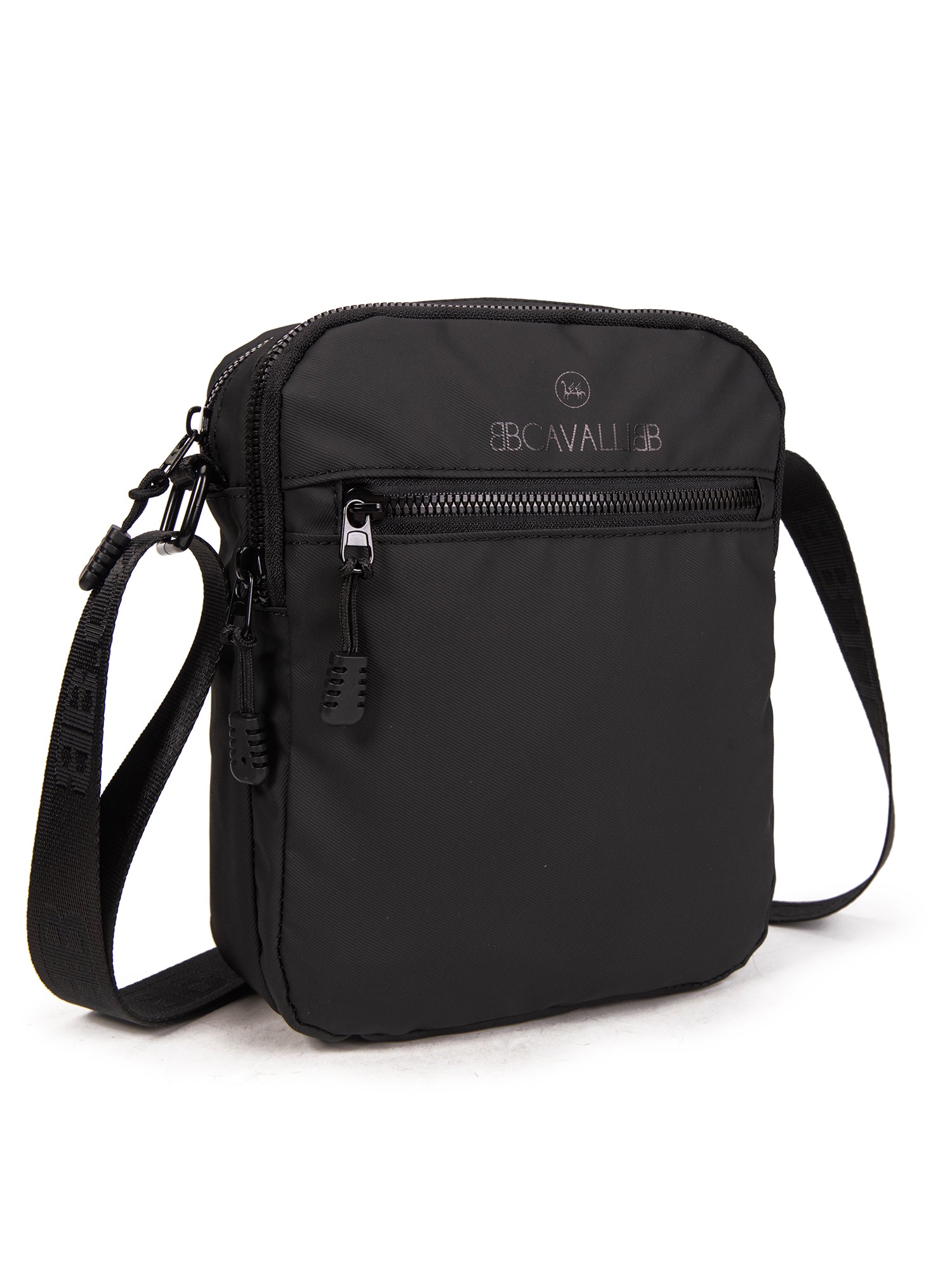 Borsa a tracolla da uomo 100% poliestere BC1420-BLACK B Cavalli