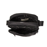 Borsa a tracolla da uomo 100% poliestere BC1420-BLACK B Cavalli