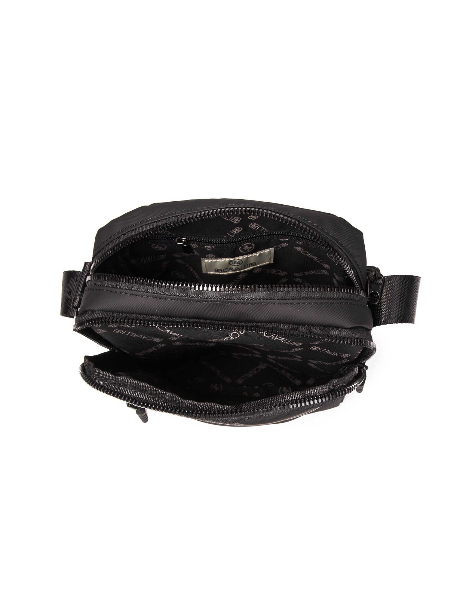 Borsa a tracolla da uomo 100% poliestere BC1420-BLACK B Cavalli