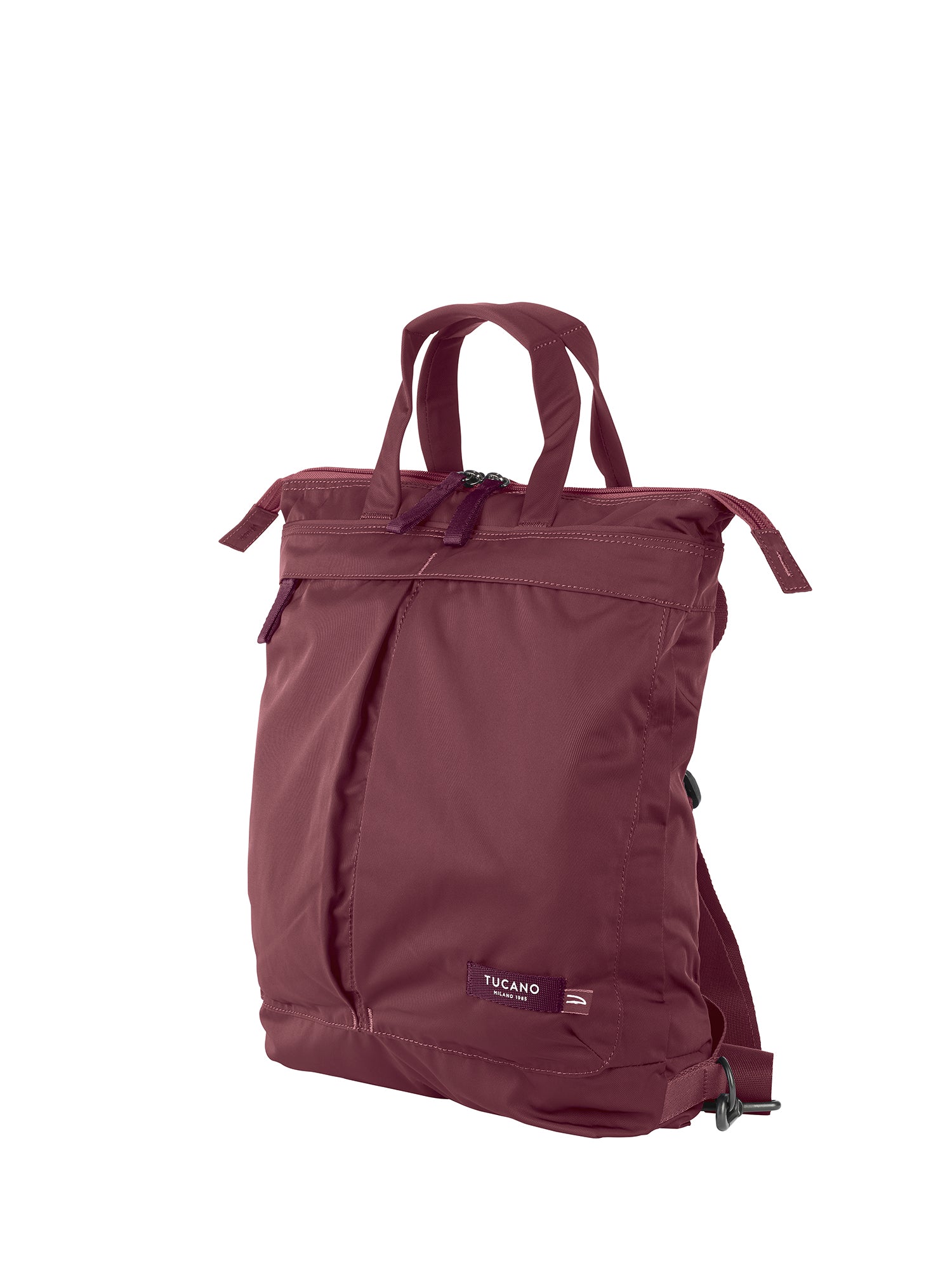 Zaino unisex in PET riciclato Casual BDESBKSH-M-Bordeaux Tucano
