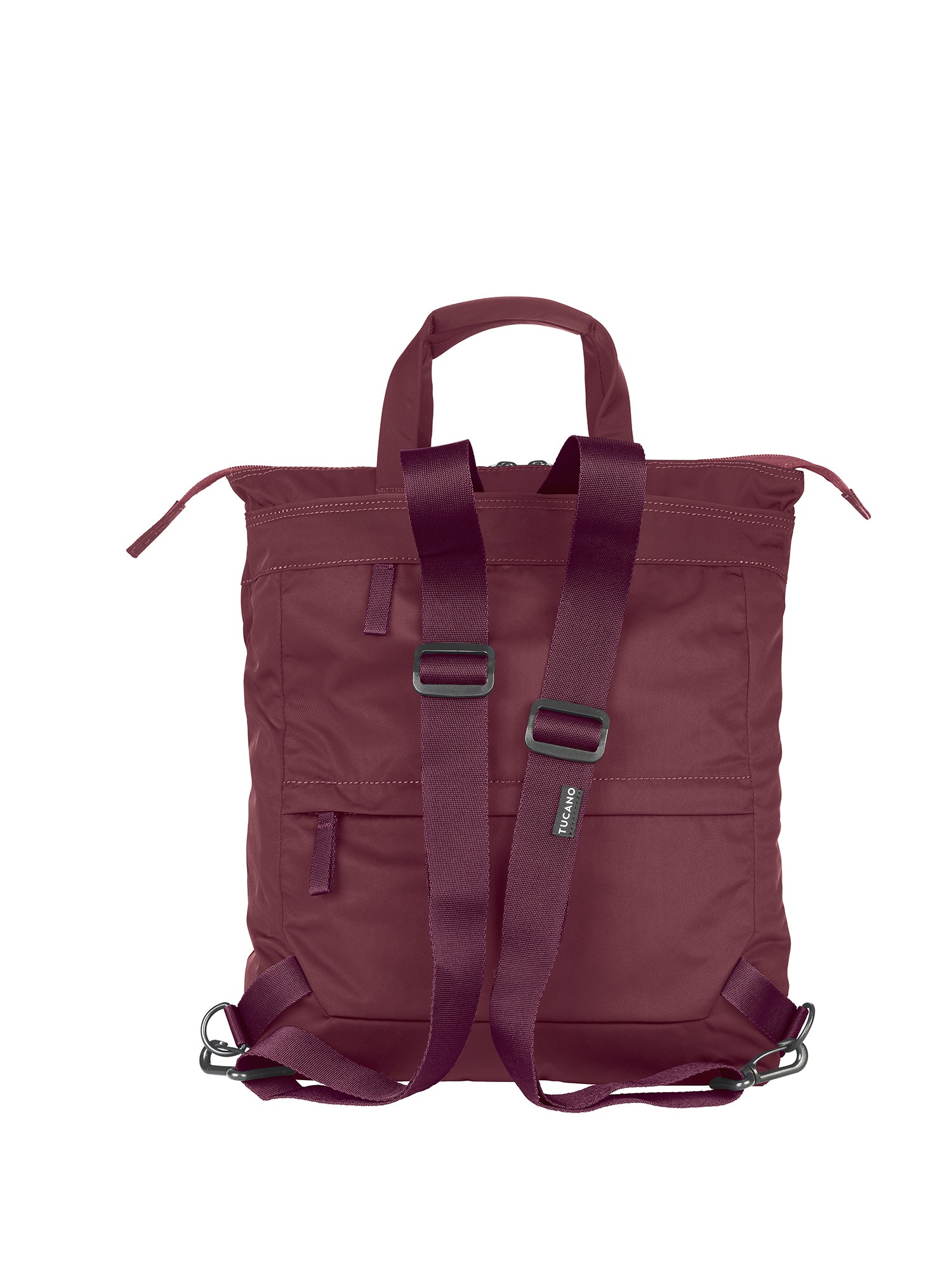 Zaino unisex in PET riciclato Casual BDESBKSH-M-Bordeaux Tucano