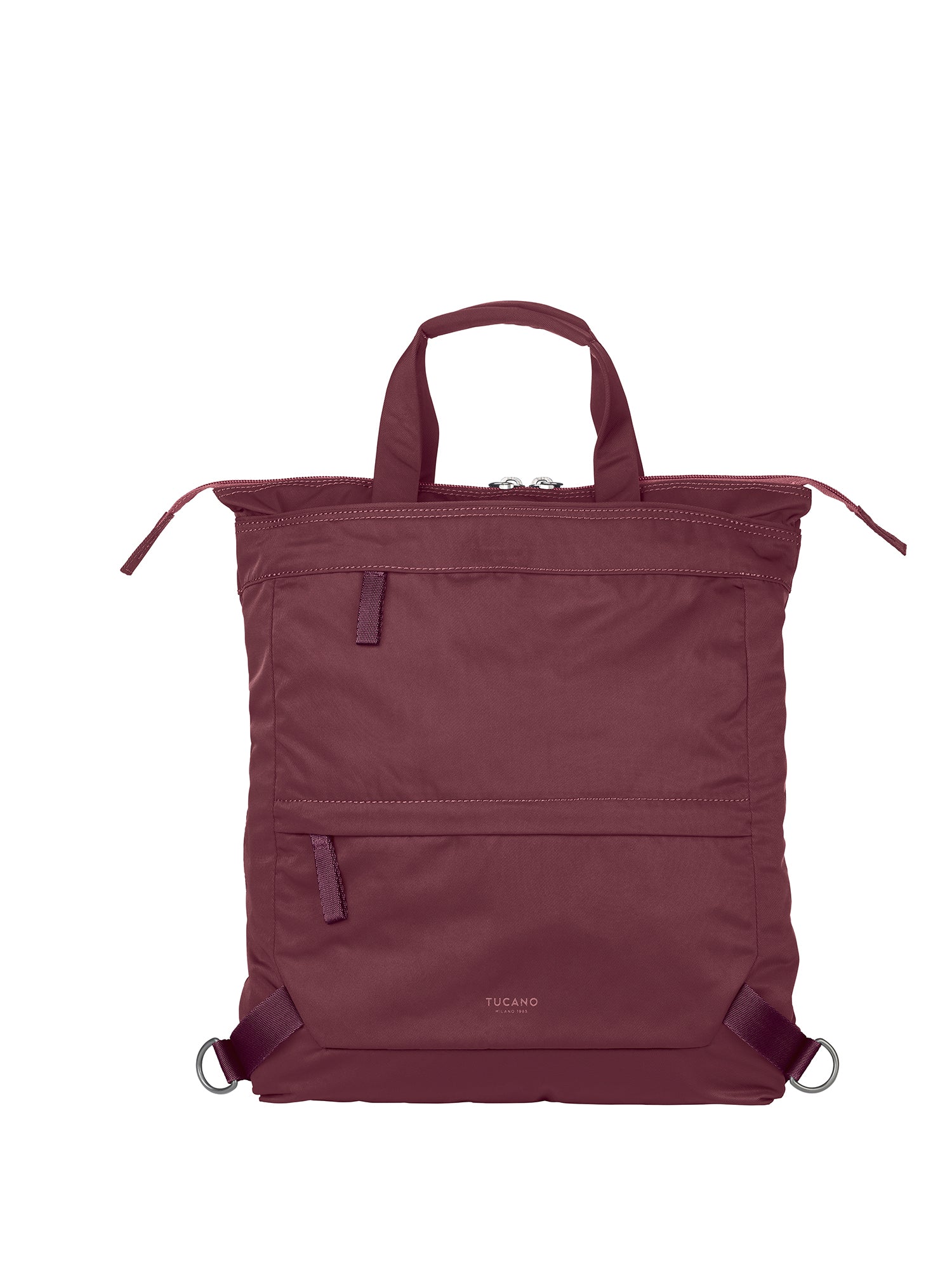 Zaino unisex in PET riciclato Casual BDESBKSH-M-Bordeaux Tucano