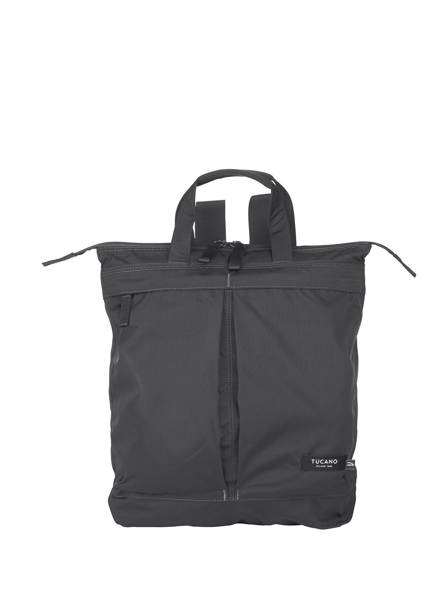 Zaino unisex in PET riciclato Casual BDESBKSH-M-Nero Tucano