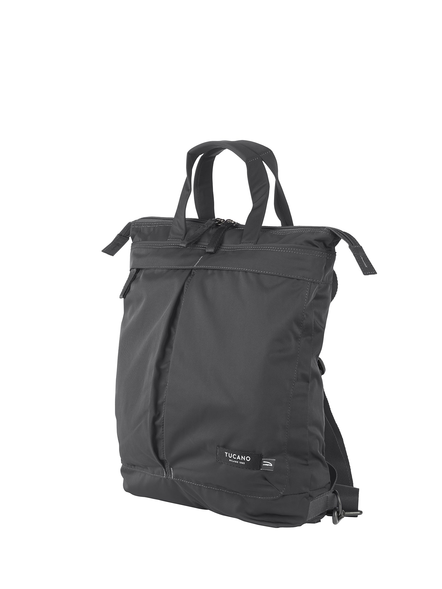 Zaino unisex in PET riciclato Casual BDESBKSH-M-Nero Tucano