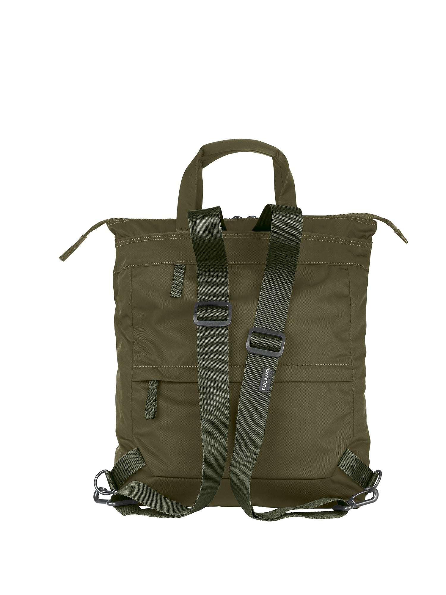 Zaino unisex in PET riciclato Casual BDESBKSH-M-Verde militare Tucano