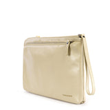 Pochette da donna in vera pelle Unisex BEL11-Bianco Tucano