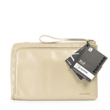 Pochette da donna in vera pelle Unisex BEL11-Bianco Tucano