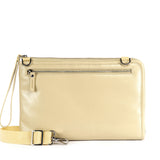 Pochette da donna in vera pelle Unisex BEL11-Bianco Tucano