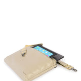 Pochette unisex in vera pelle Casual BEL13-Beige Tucano