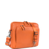 Borsa a tracolla unisex vera pelle Casual BFOP11-Arancione Tucano