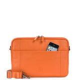 Borsa a tracolla unisex vera pelle Casual BFOP11-Arancione Tucano
