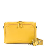 Borsa a tracolla unisex vera pelle Casual BFOP11-Giallo Tucano