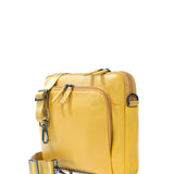 Borsa a tracolla unisex vera pelle Casual BFOP11-Giallo Tucano