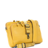 Borsa a tracolla unisex vera pelle Casual BFOP11-Giallo Tucano