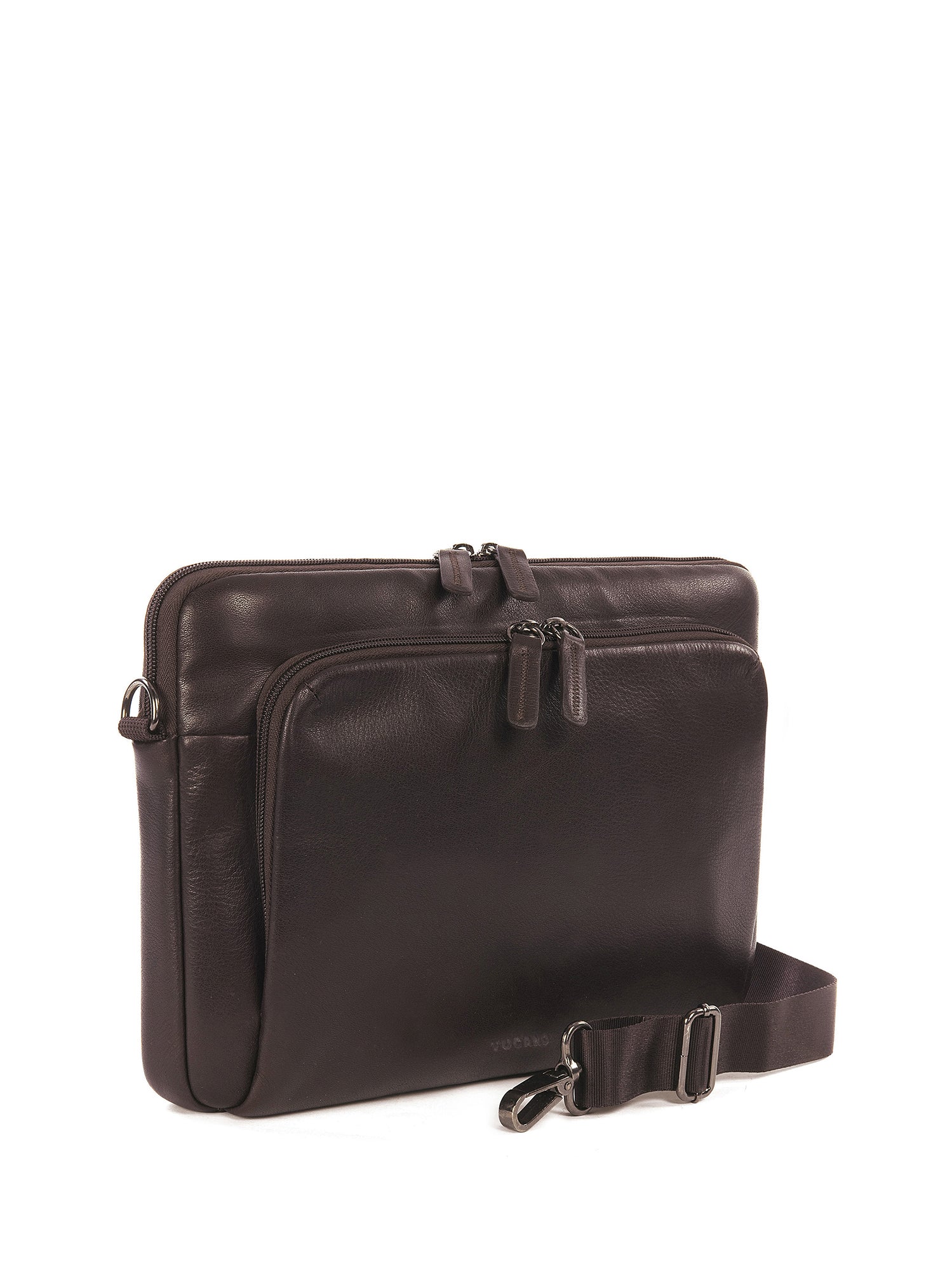 Borsa a tracolla unisex vera pelle Casual BFOP11-Marrone Tucano