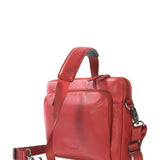 Borsa a tracolla unisex vera pelle Casual BFOP11-Rosso Tucano