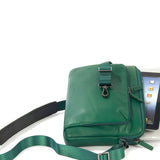 Borsa a tracolla unisex vera pelle Casual BFOP11-Verde Tucano