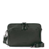 Borsa a tracolla unisex vera pelle Casual BFOP13-Verde scuro Tucano
