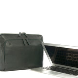 Borsa a tracolla unisex vera pelle Casual BFOP13-Verde scuro Tucano