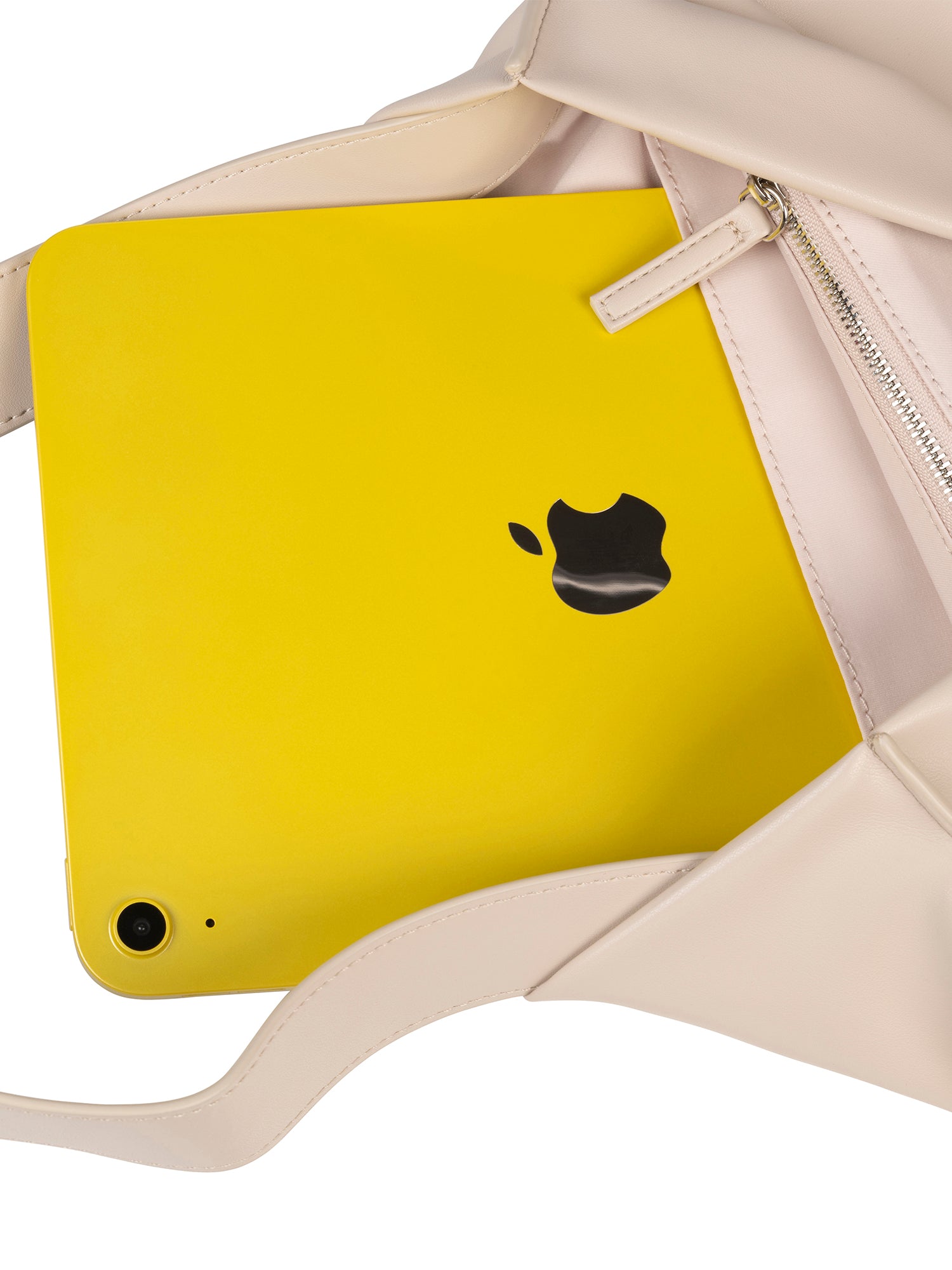 Borsa a spalla da donna 100% PET riciclato BGNTSH-L-Beige Tucano