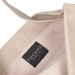 Borsa a spalla da donna 100% PET riciclato BGNTSH-L-Beige Tucano