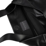 Borsa a spalla da donna 100% PET riciclato BGNTSH-L-Nero Tucano