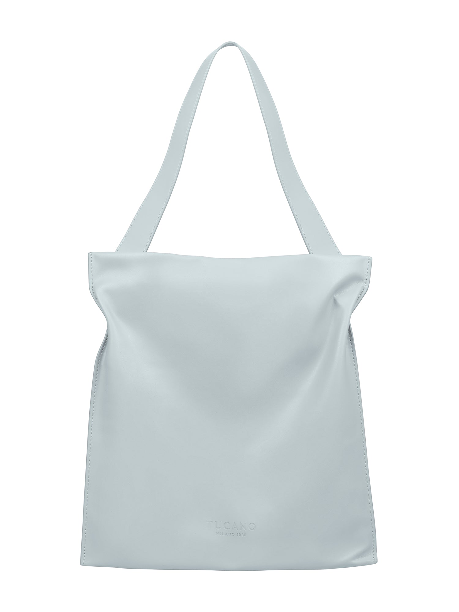 Borsa a spalla da donna 100% PET riciclato BGNTSH-S-Azzurro Tucano