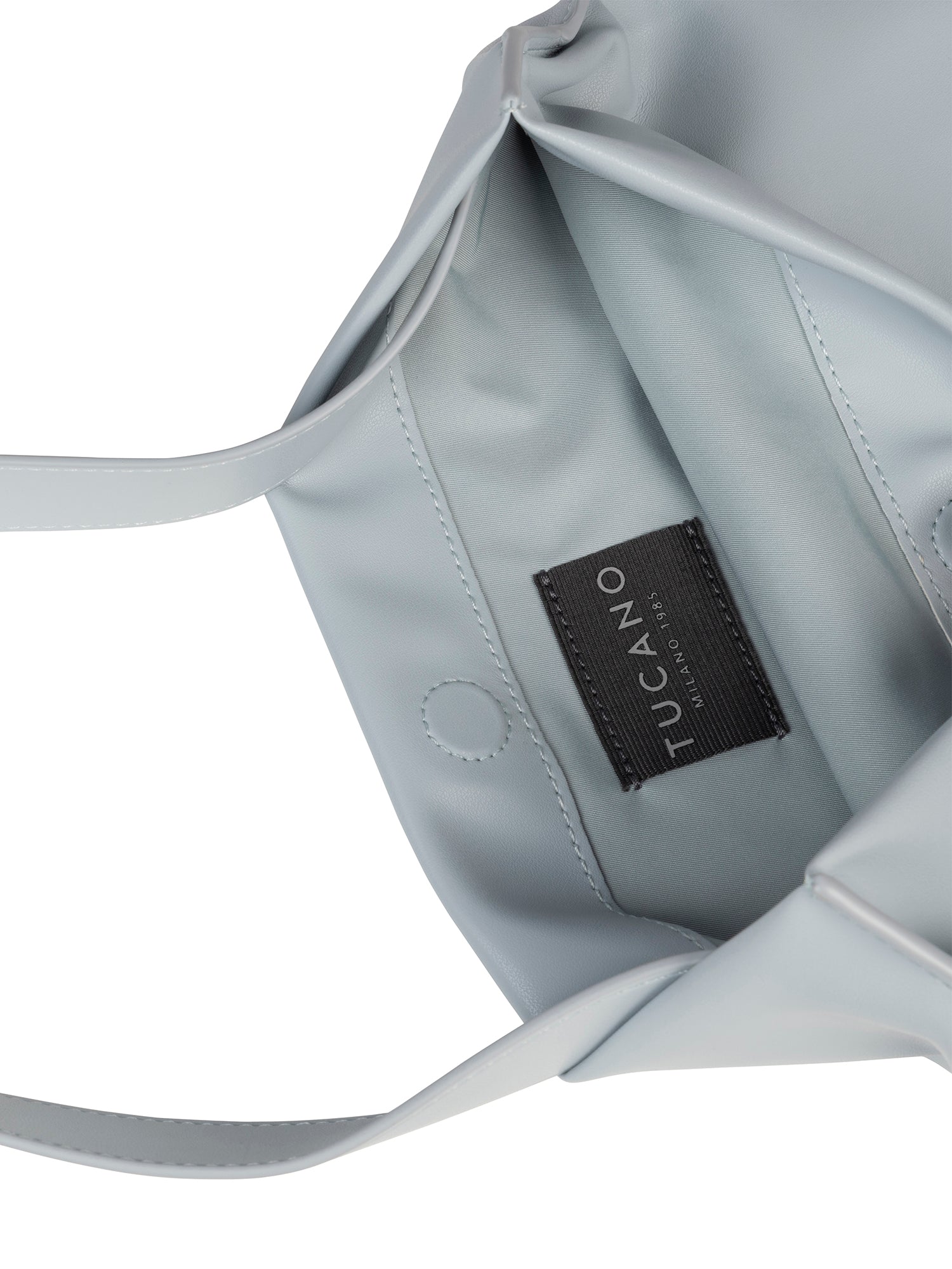 Borsa a spalla da donna 100% PET riciclato BGNTSH-S-Azzurro Tucano